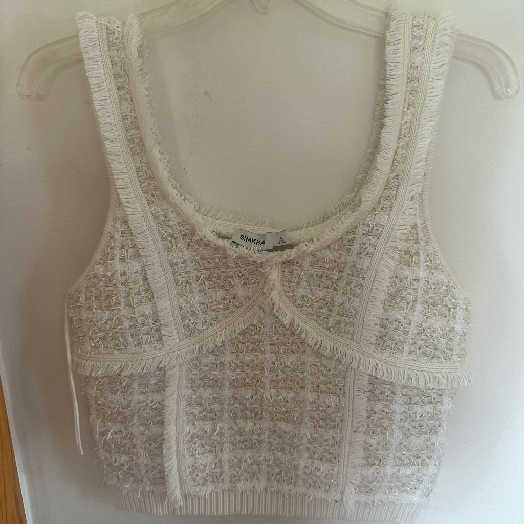 Simkhai Florentine Knitted Tank Top